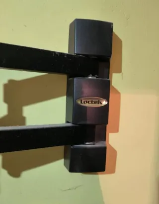 Soporte TV pared negro