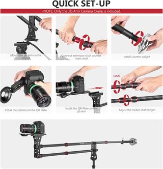 Grúa Neewer para cámara de video/foto