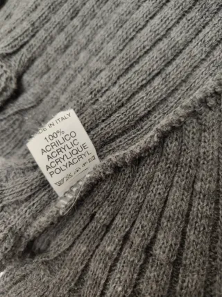 Bolero donna grigio pizzo romantico