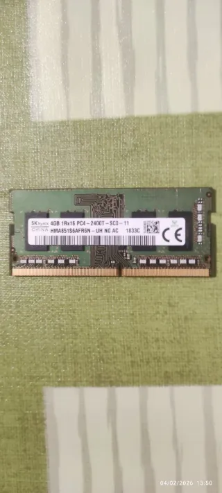 SK hynix 4GB DDR4 2400T PC4-2400T-SC0-11
