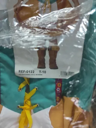 Disfraz Niña Tirolesa Nuevo Talla-10