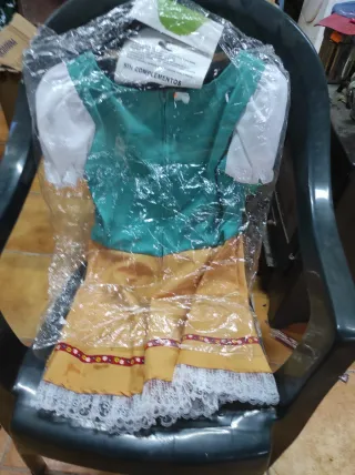Disfraz Niña Tirolesa Nuevo Talla-10