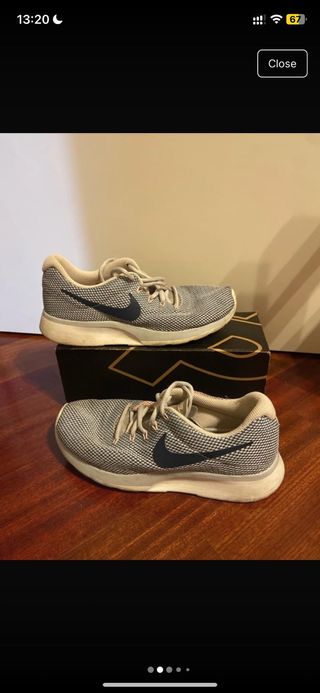 Zapatillas Nike Azules y Rosas