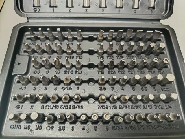 Set 100 puntas atornillar tuman profesional!