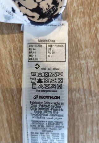 Bañador premamá Nabaiji estampado