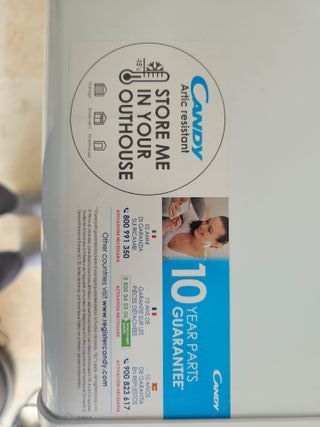 Congelador arcón Candy 97 L casi nuevo + garantía