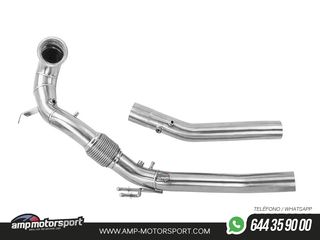 DOWNPIPE ALPHA COMPETITION PARA VW GOLF 8 R / AUDI S3 8Y 2020-