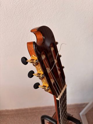 Guitarra artesana cedro y pauferro