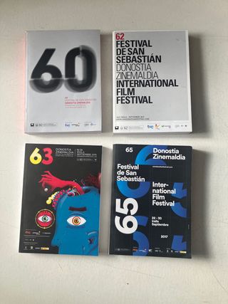 Catálogos Festival de cine de San Sebastián