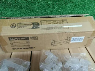 Zapatero SONGMICS 2 Niveles Tela y Metal