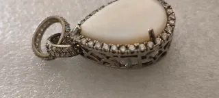 Pendente Prata Pedra Madrepérola