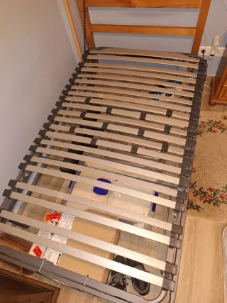 Cama articulada eléctrica con colchón