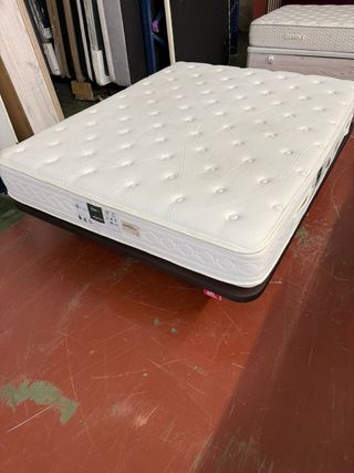 Colchón Visco Relax 160x200 + Base Tapizada