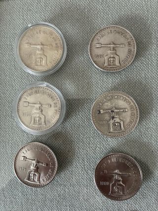 6 Onzas Troy Mexicanas Plata 925