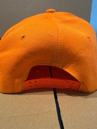 Cappello Snapback Donna Arancione Multicolore