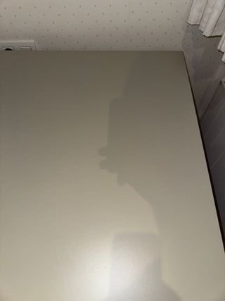 Escritorio elevable IKEA TROTTEN beige/blanco