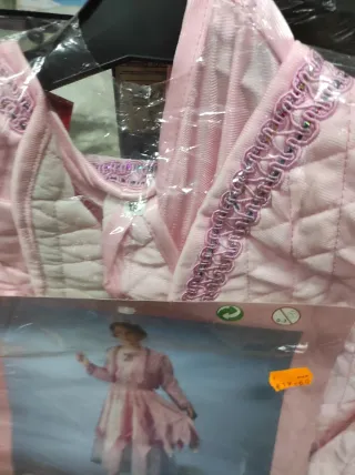 Disfraz Princesa Niña Talla 12 Nuevo