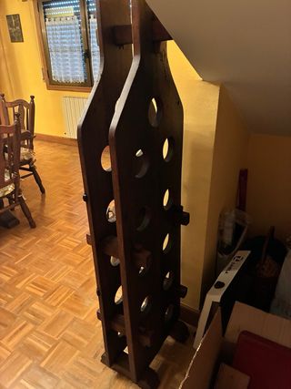 Botellero antiguo madera