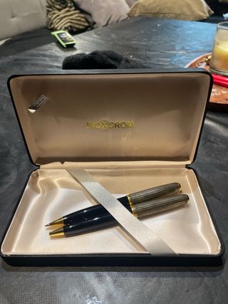 Bolígrafo y portaminas Inoxcrom sirocco