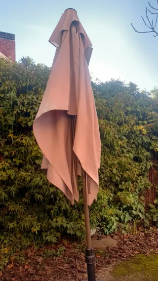 Parasol Rectangular Acero Polar Leroy Merlin