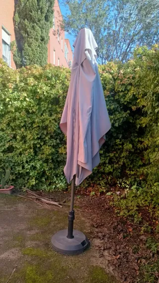 Parasol Rectangular Acero Polar Leroy Merlin