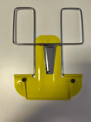 Atril metálico amarillo