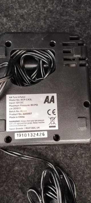 Hinchador de neumáticos AA