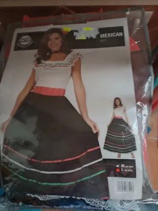 Disfraz Mexicana Talla L