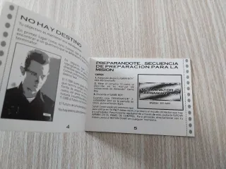 MANUAL TERMINATOR 2 PAL ESPAÑA NINTENDO GAME BOY