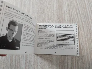 MANUAL TERMINATOR 2 PAL ESPAÑA NINTENDO GAME BOY