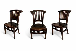 Sillas de madera teca (4 unidades)