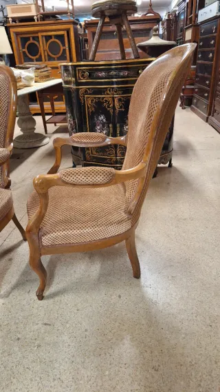 Tresillo y 2 butacas