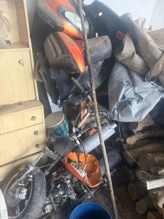 Wildlander WL125 Scooter Rojo/Negro