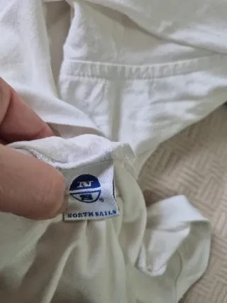 Camisa Polo North Sails Blanca Talla M