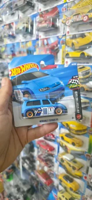 Hot Wheels Renault Espace F1 Azul