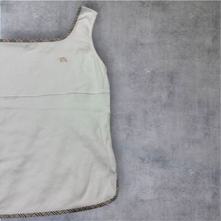 Top Burberry Talla 46 XXL Blanco