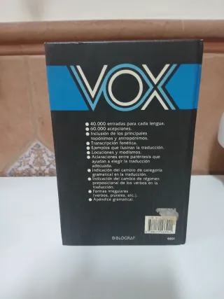 Vox, Diccionario Manual Francés-Español Español...