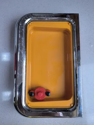 Cafetera express Create Thera Retro Mostaza