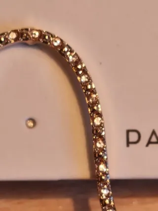 Pendientes Aro Irregulares Dorados Circonitas