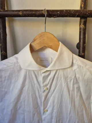Camisa Blanca Massimo Dutti Talla 38