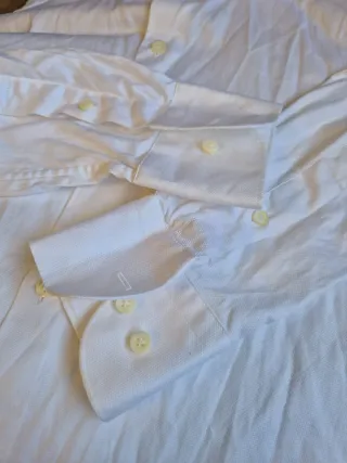 Camisa Blanca Massimo Dutti Talla 38