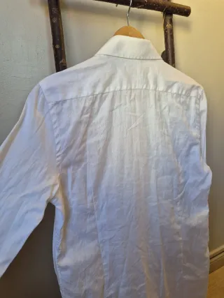 Camisa Blanca Massimo Dutti Talla 38
