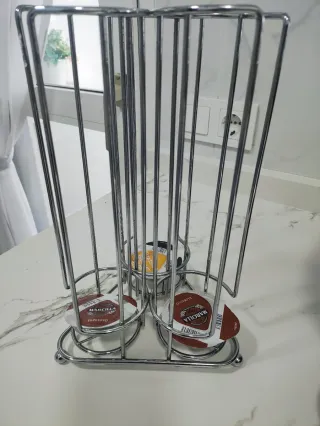 Cafetera Bosch Tassimo + Soporte Cápsulas