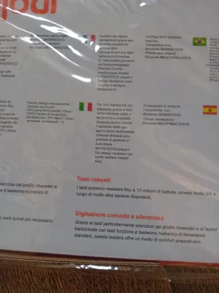 Tastiera Vijodi T-7181 Waterproof