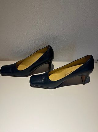 Sanfreddiano Mocassini Tacco 37 Blu