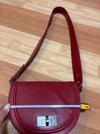Bolso Massimo Dutti Rojo