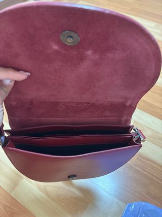 Bolso Massimo Dutti Rojo
