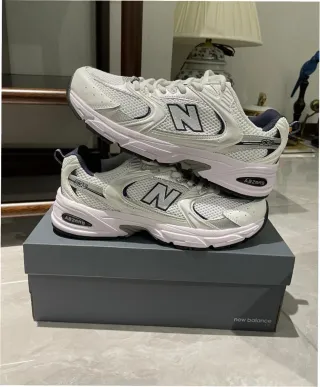 New Balance 530 Talla 38 Blanco Plata