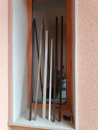 Barras para armario (varios colores)