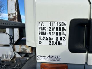 DAF CF85.410 6X2 2012  CAMION GANCHO